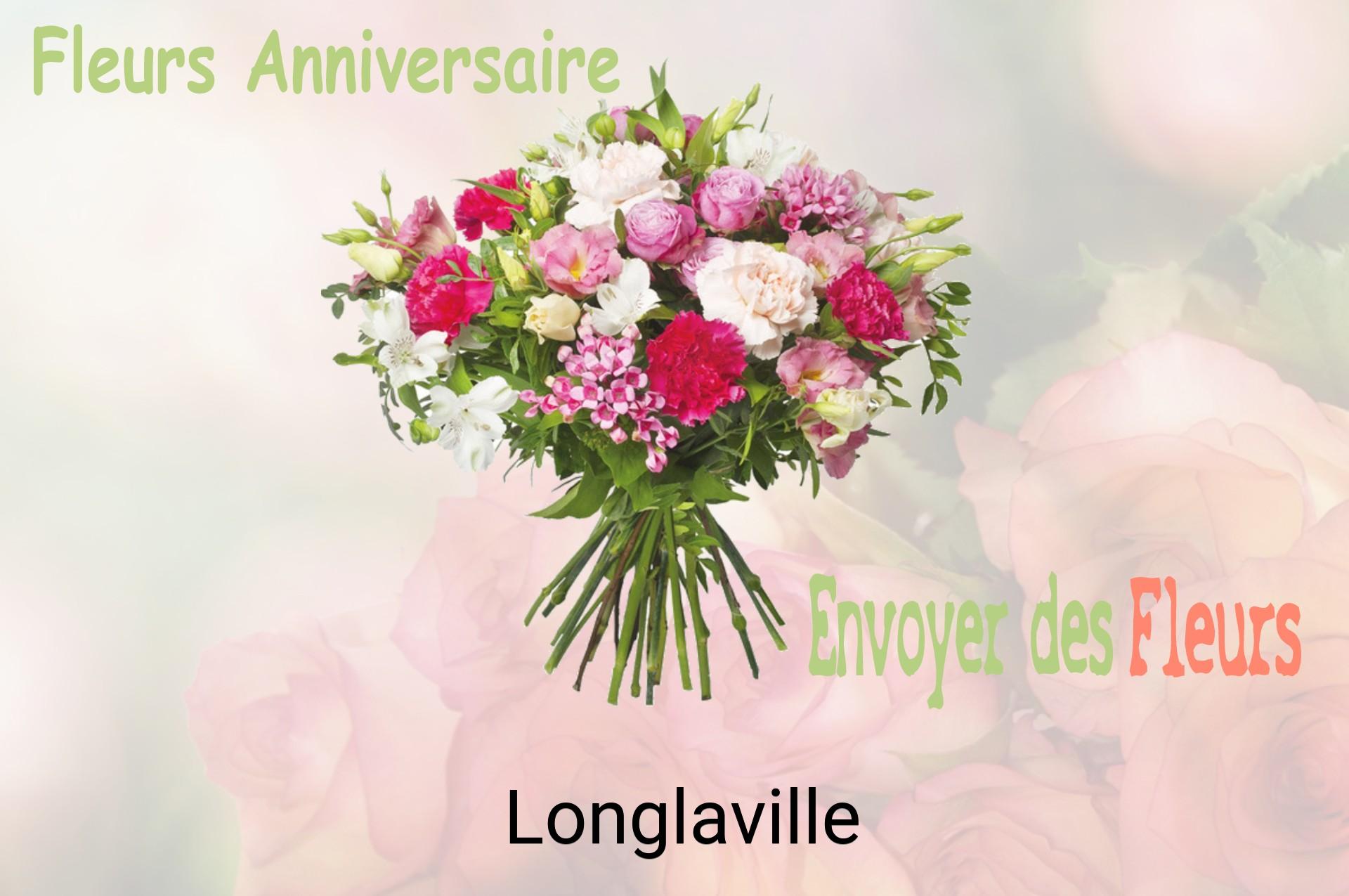 Bouquet de fleurs d’anniversaire livré à Longlaville